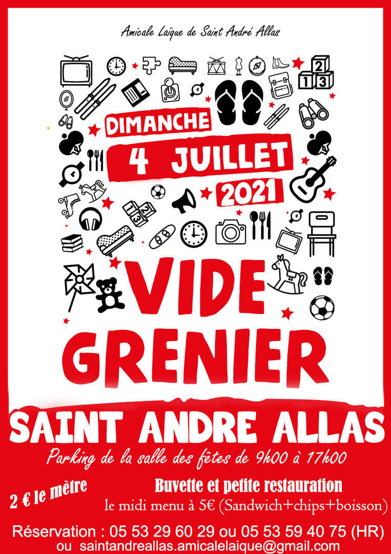 vide grenier st andre
