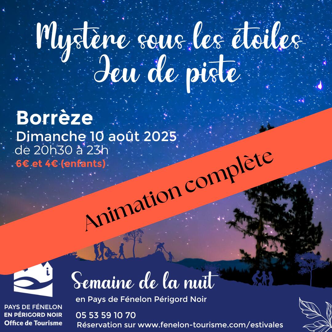 Visuels Estivales 2025 - 10/08 MYSTERE SOUS LES ETOILES