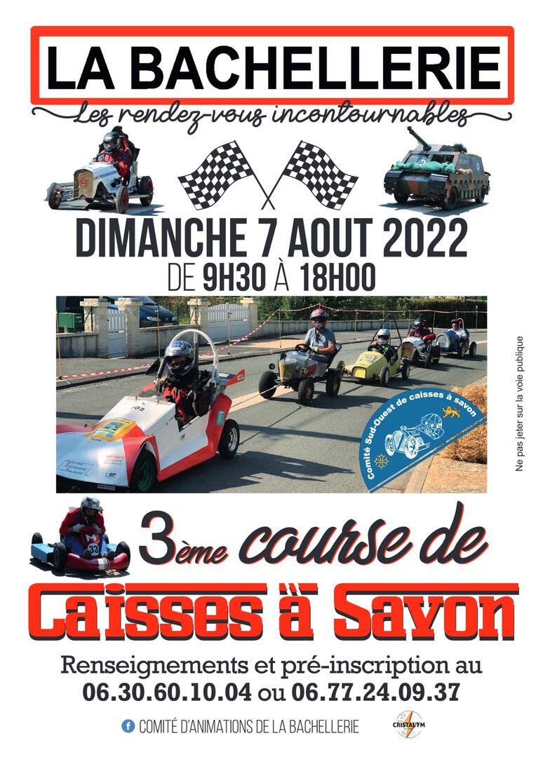 3eme course caisse à savon