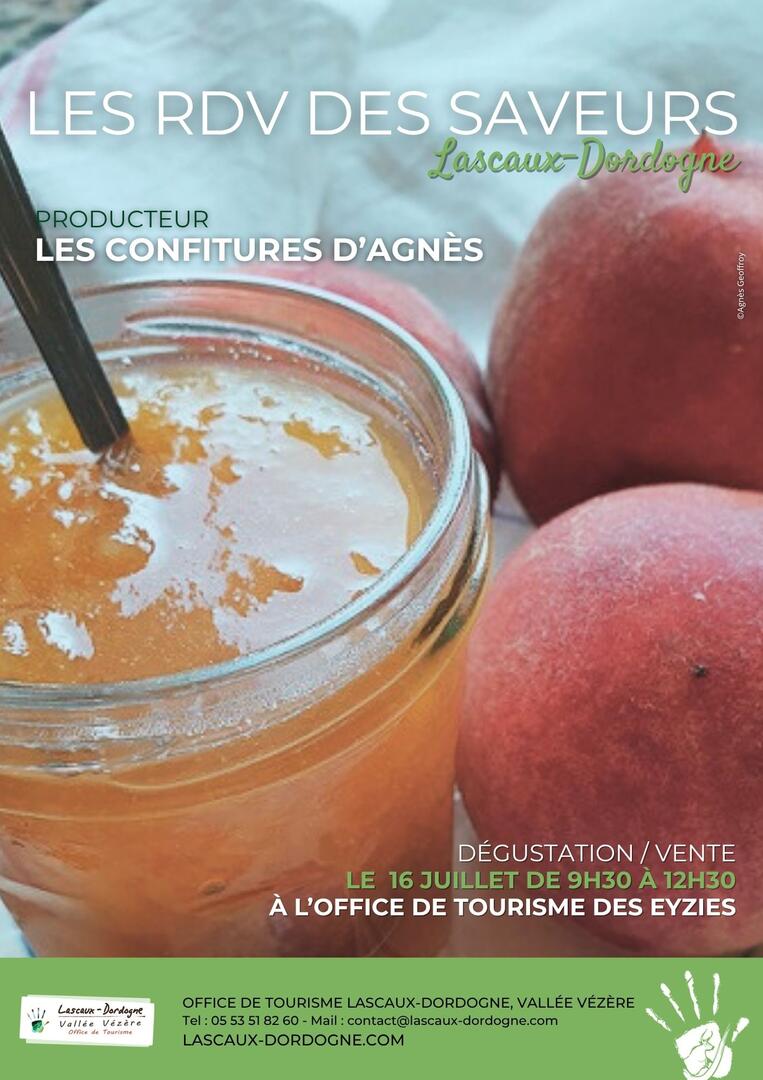 RDV des saveurs - confiture d'agnès