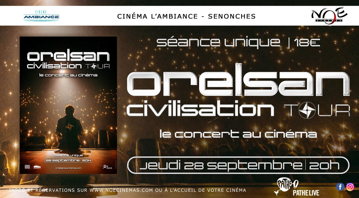 ORELSAN SENONCHES 23 SEPTEMBRE