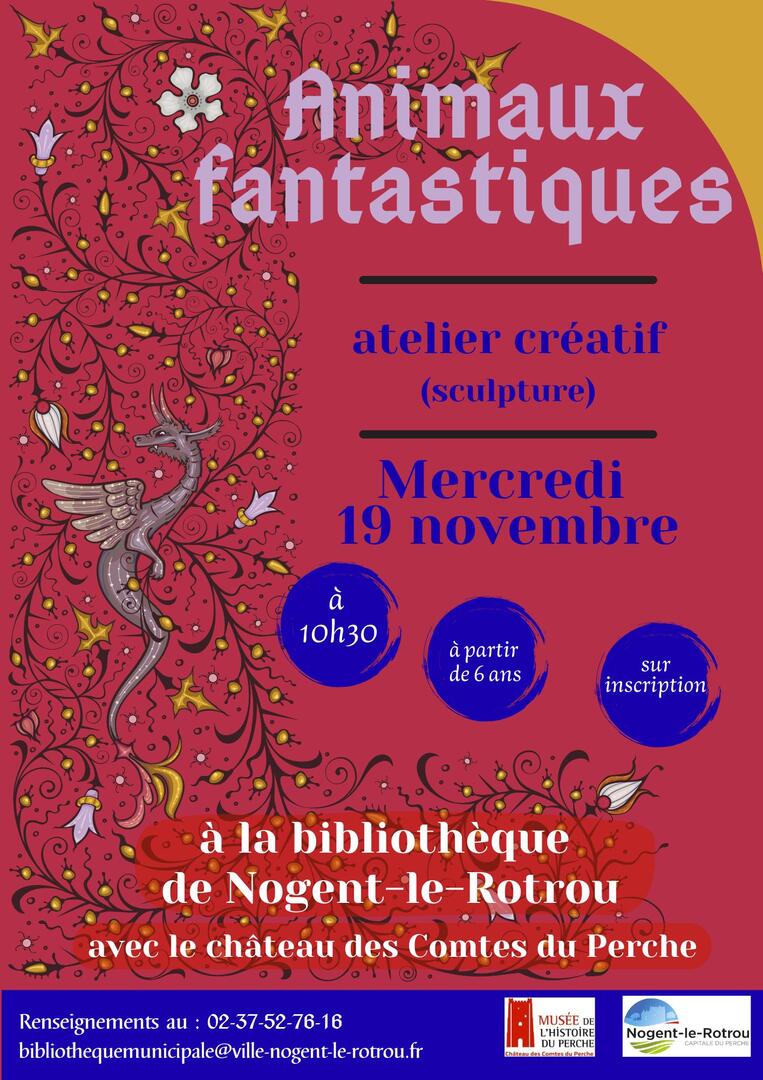 Atelier “animaux fantastiques” - 1