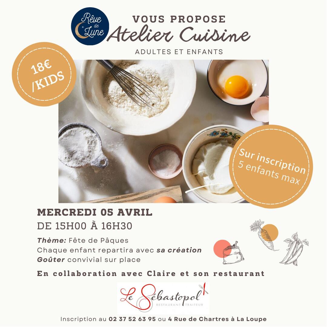 Atelier cuisine Sébastopol