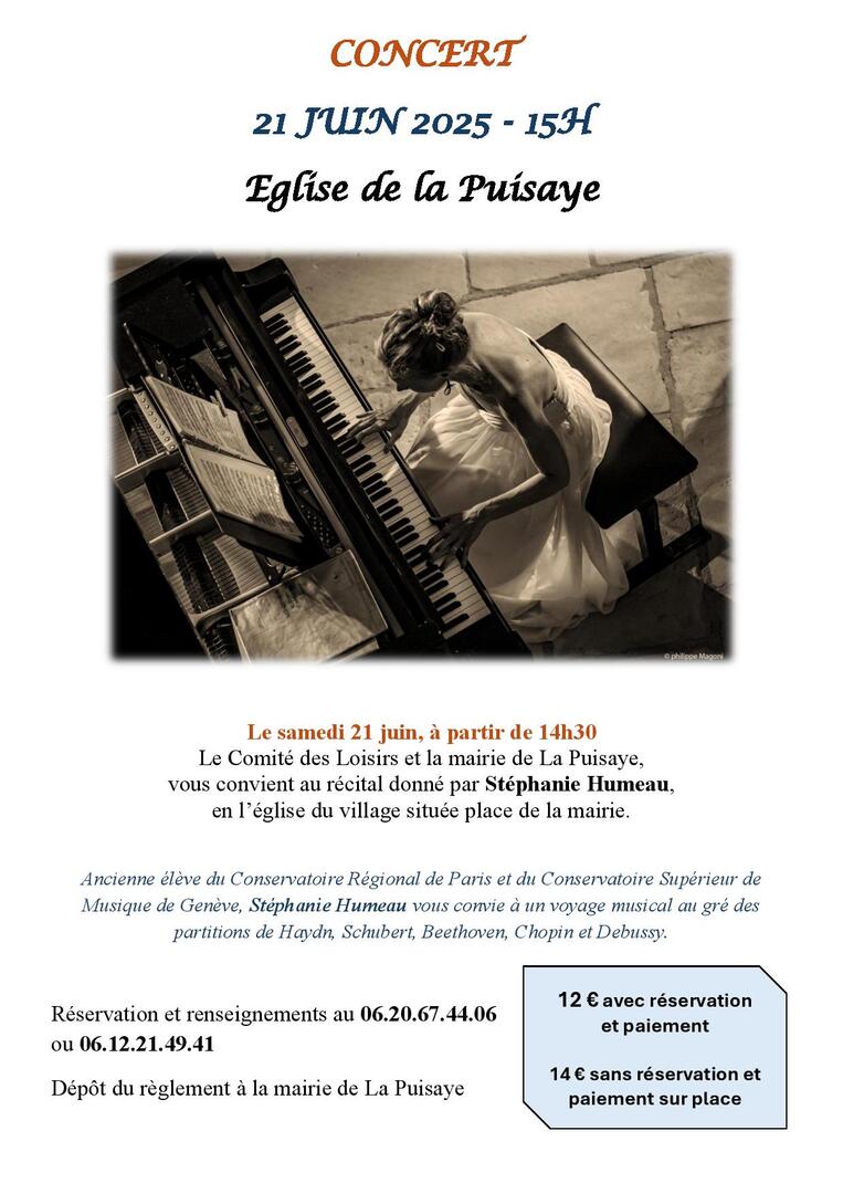 AFFICHE CONCERT 21 juin
