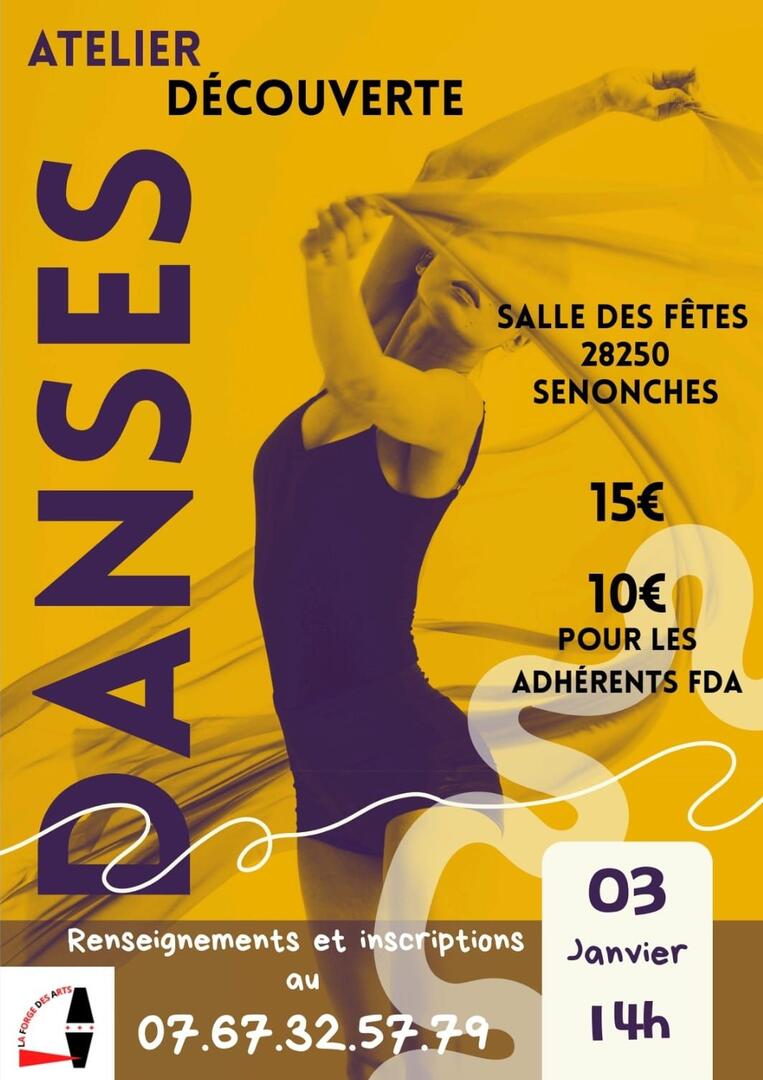 ATELIER  DANSE 3 JANVIER 2026