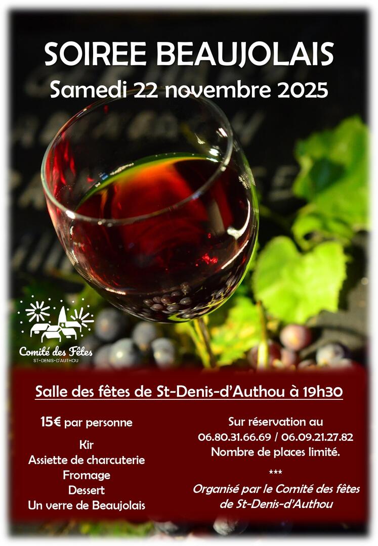 Affiche Beaujolais 22.11.2025