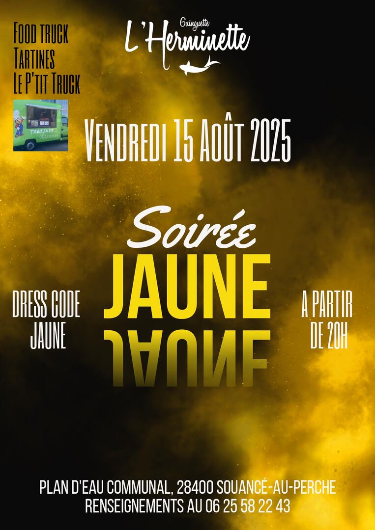 Soirée Jaune 15.08.2025
