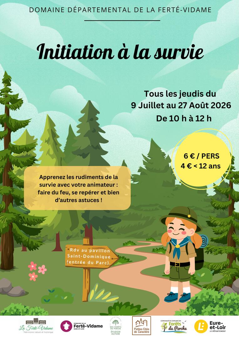 Affiche initiation a la survie - 1