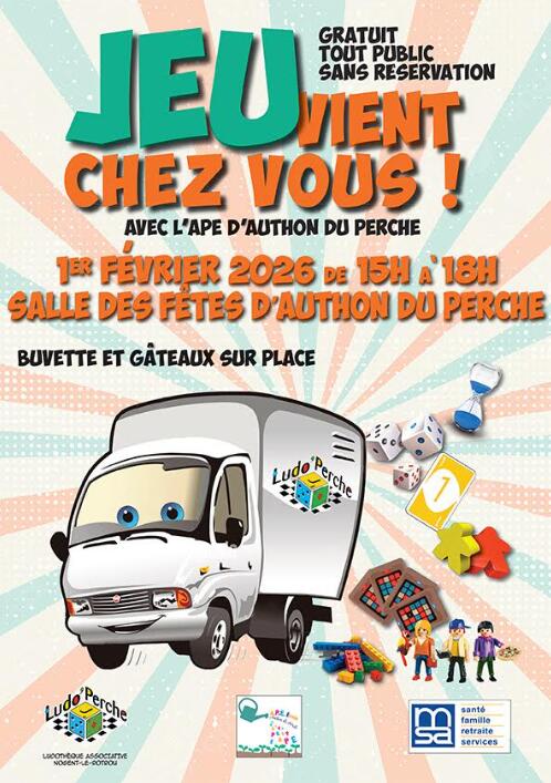 Affiche jeu vient chez vous