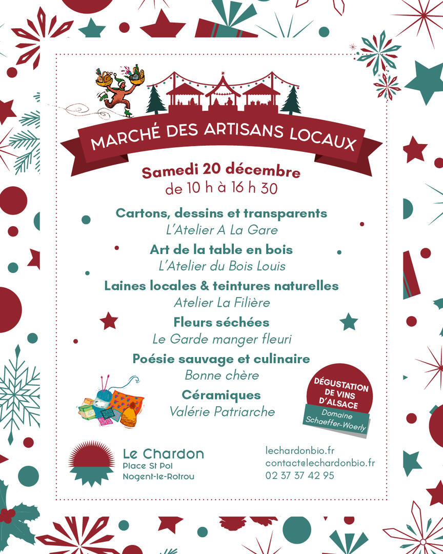Marché Noël Chardon