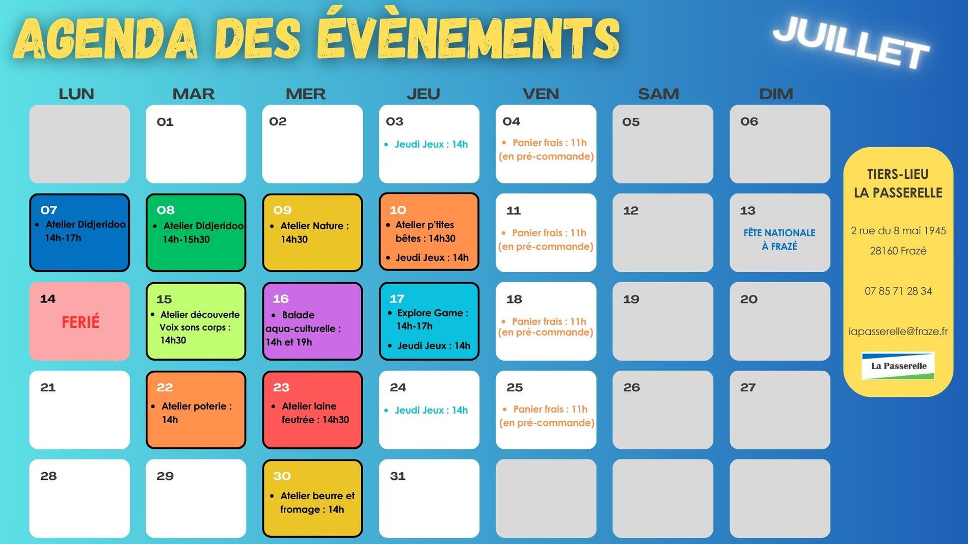 Agenda JUILLET La Passerelle-1751896935
