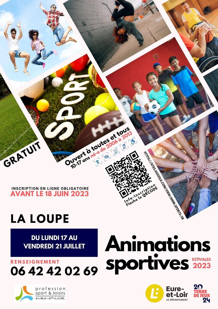 Animations sportives La Loupe