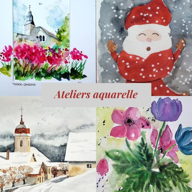 Appart atelier aquarelle