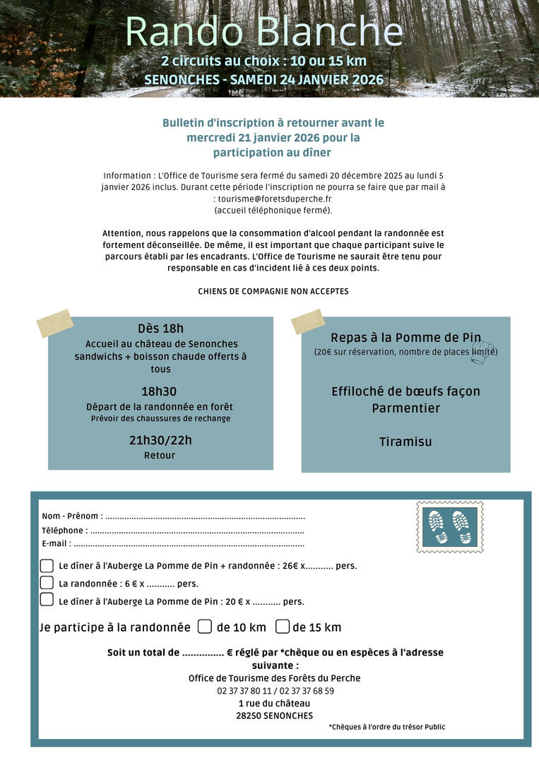 Rando Blanche 2026 - 2