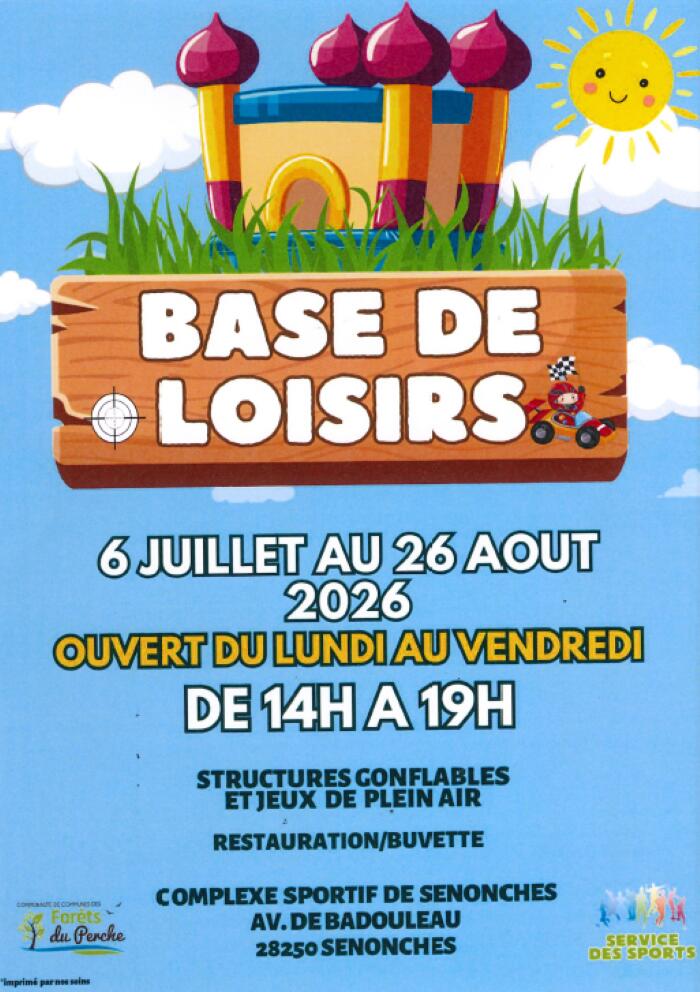 BAse de loisirs Senonches
