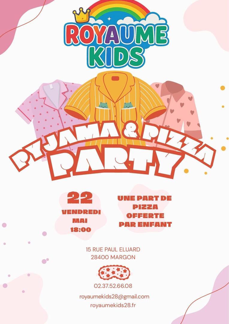 pyjama et pizza party