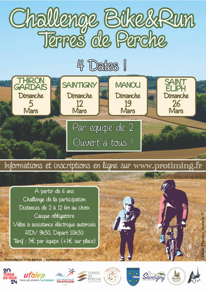 Challenge Bike and run