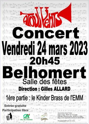 Concert Atout vent