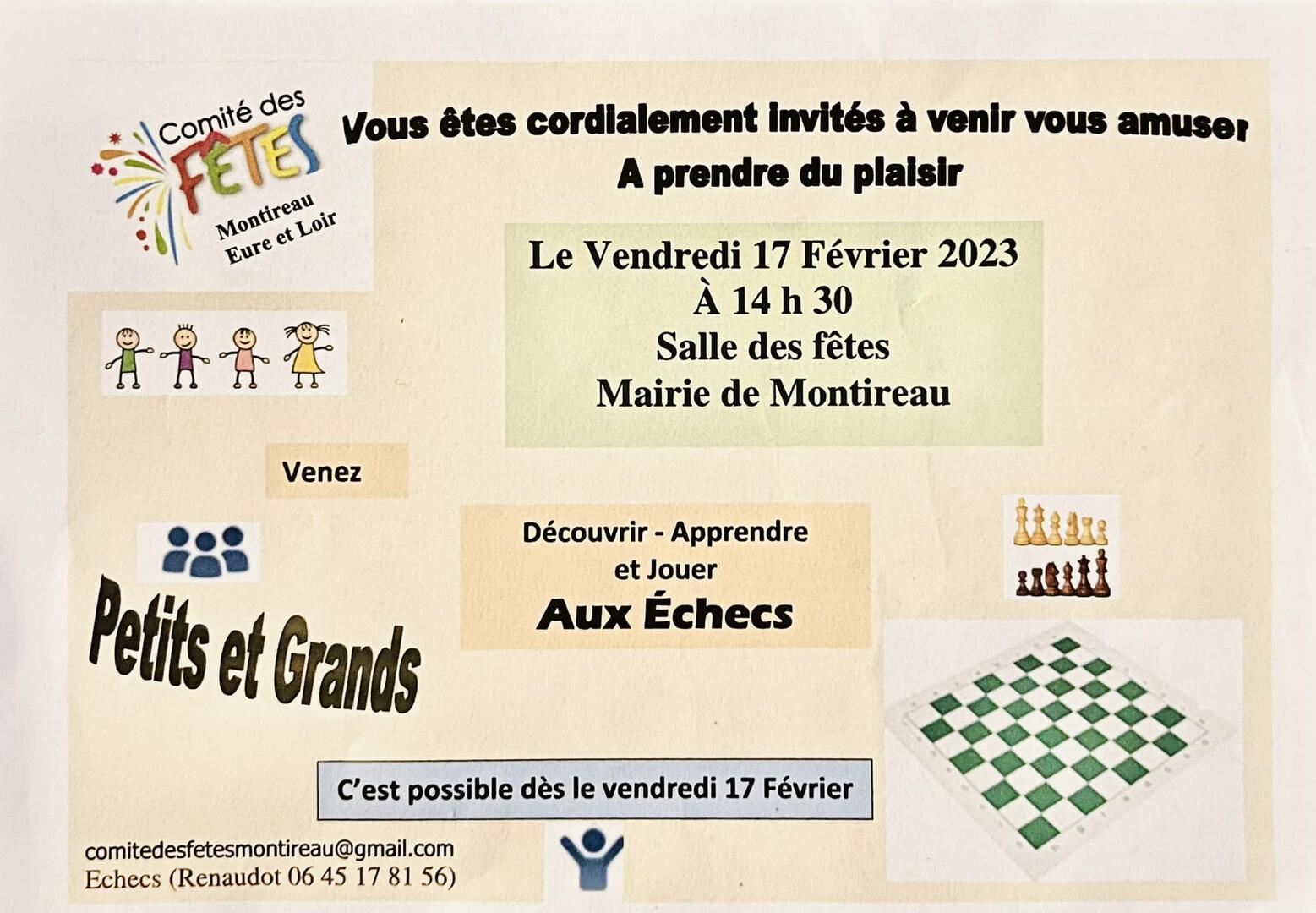 Échecs Montireau