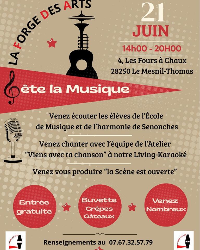 FÊTE DE LA MUSIQUE LES FOURS A CHAUX 21 JUIN