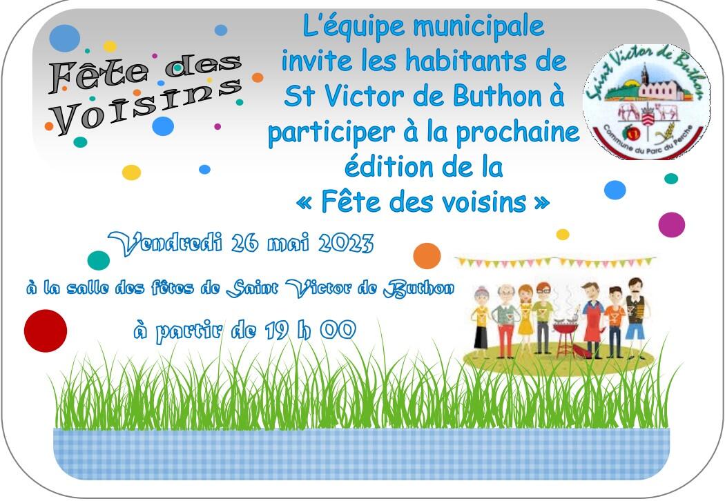 Fêtes des voisins St Victor