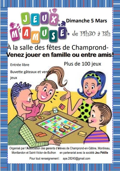 Jeux m'amuse APE