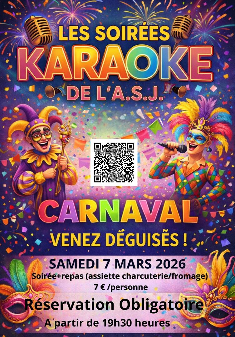 Karaoké carnaval ASJ