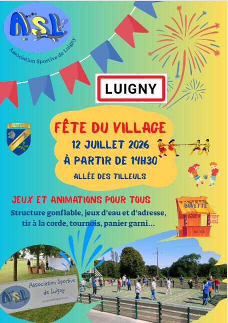 Luigny fête 12 juillet