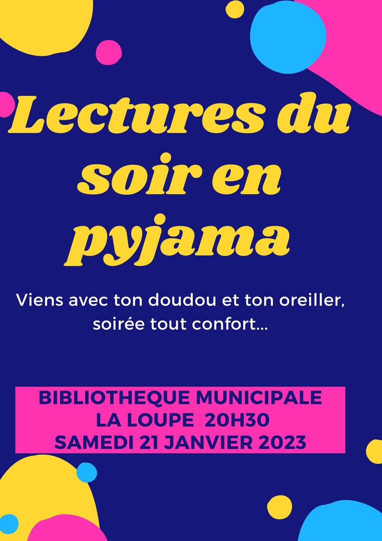 Lectures du soir en pyjama
