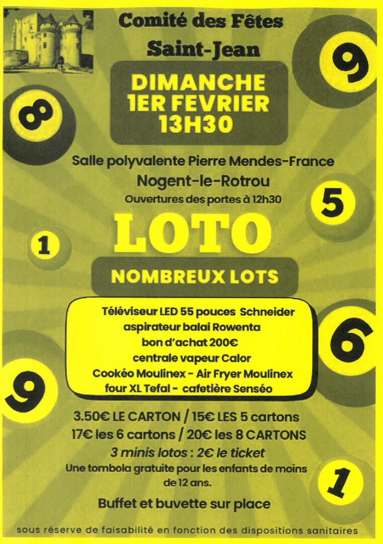Loto comité des fetes saint jean