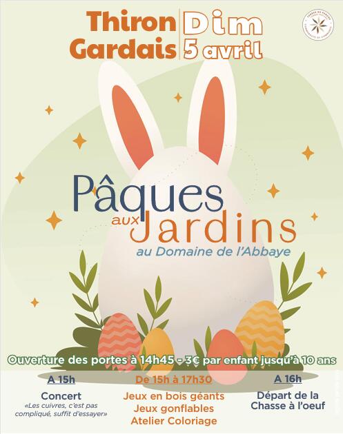 Pâques au Jardin