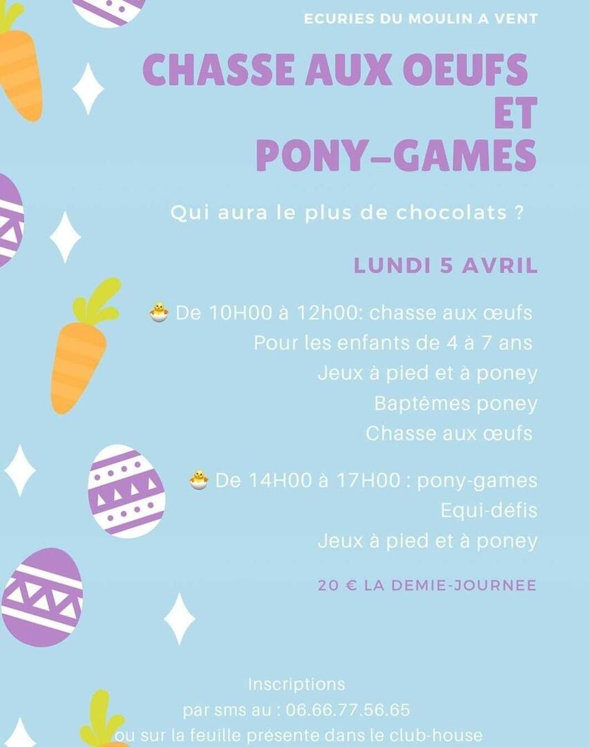 Pâques ecuries manou