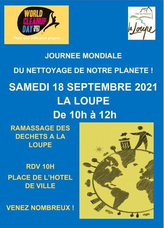 Ramassage de déchets La Loupe - T