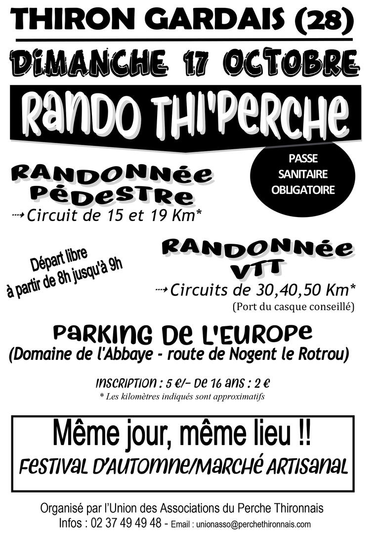 Rando 17 oct a Thiron Gardais- T