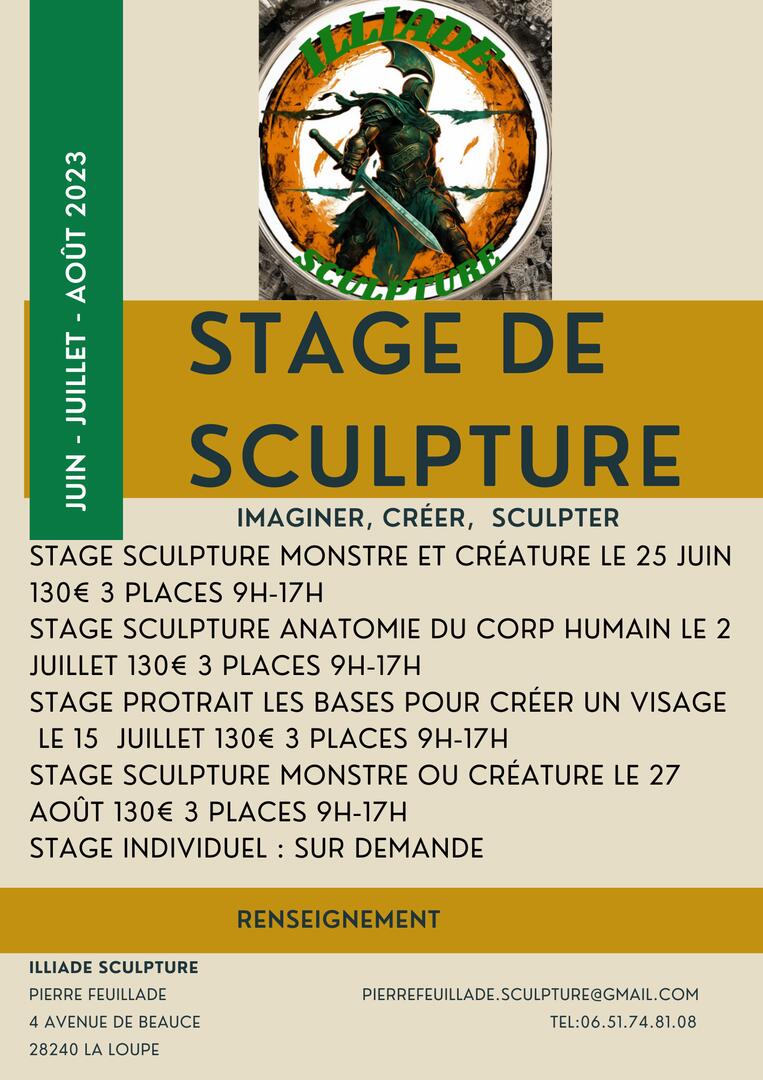 stage de sculpture - 1