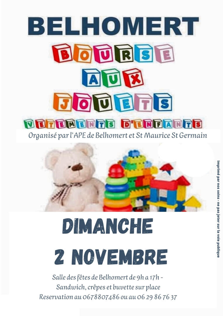 Saint-Maurice-Saint-Germain - Bourse aux jouets-1760604751