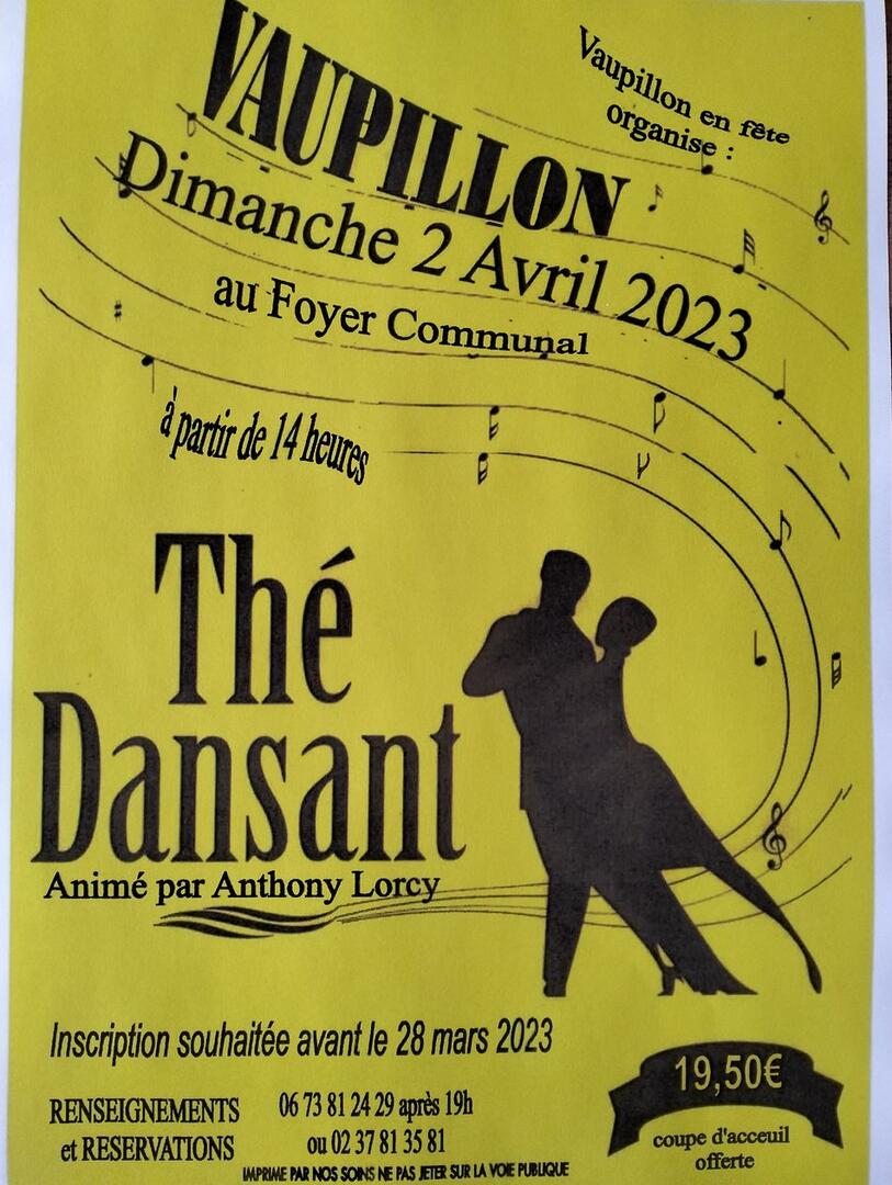 Vaupillon Thé dansant