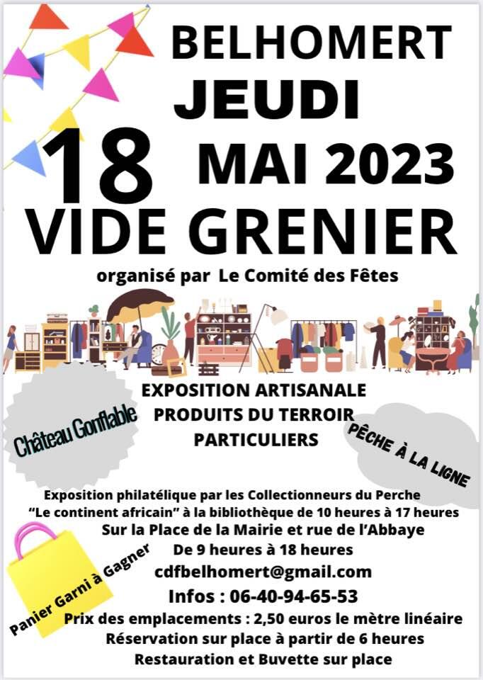 Vide grenier belhomert