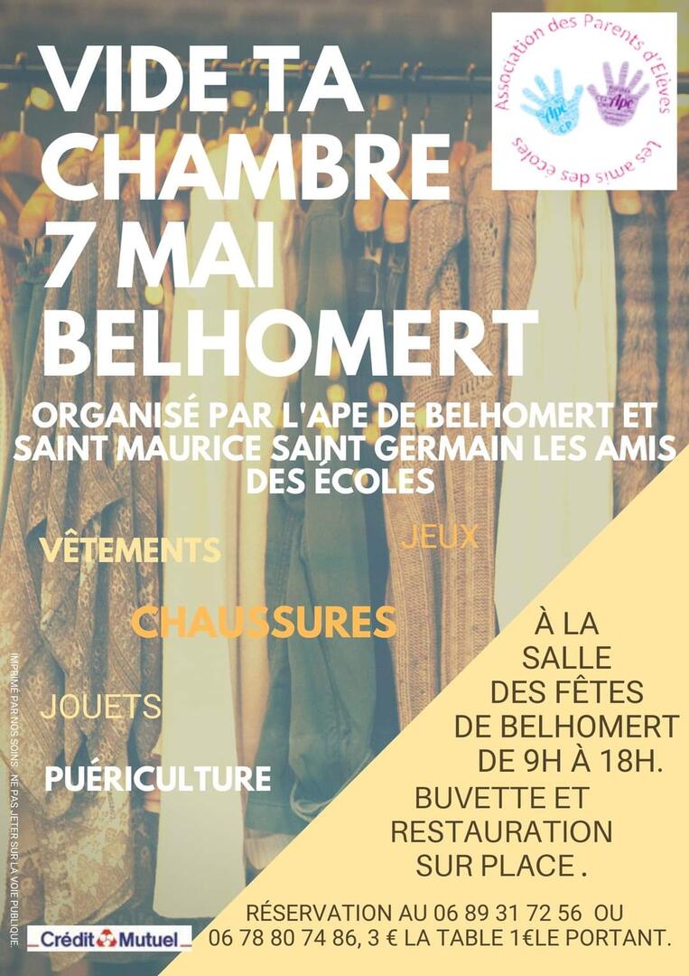 Vide ta chambre Belhomert