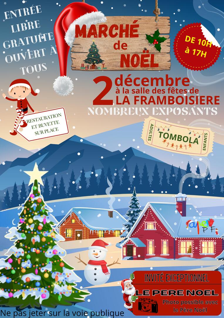 marché de noel la framboisière 2 décembre