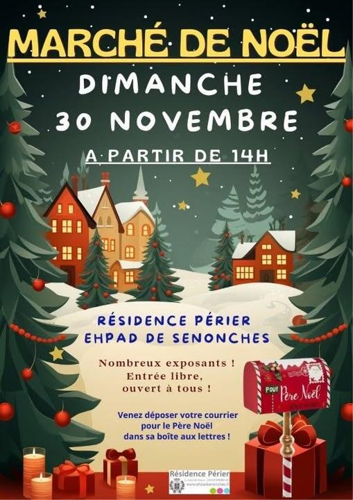 noel ehpad senonches 30 novembre