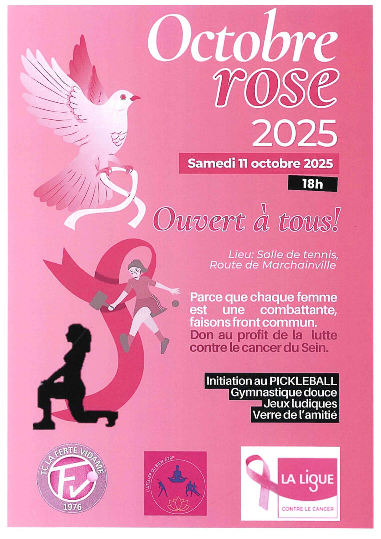 octobre rose la ferté vidame 11 octobre