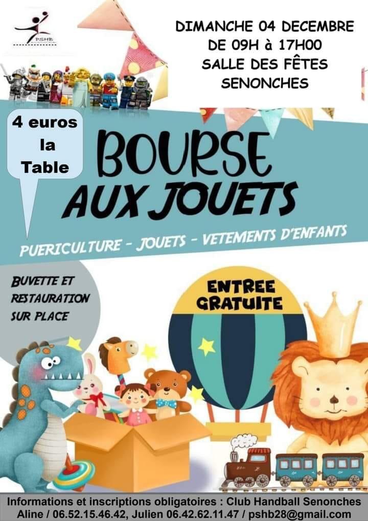 bourse aux jouet 4 décembre senonches