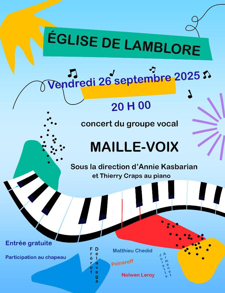 concert lamblore 26 septembre