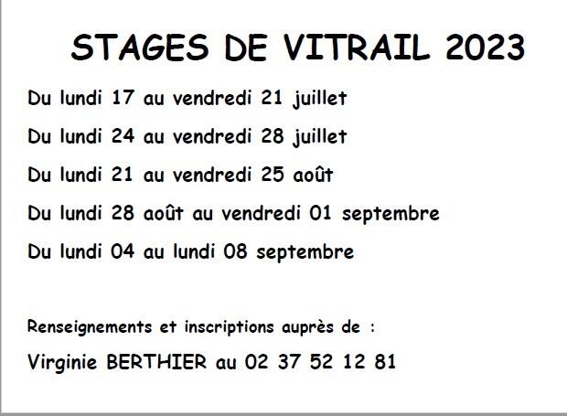dates ateliers vitrail 2023