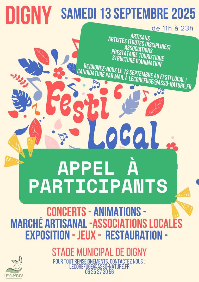 eco refuge 13 seprtembre Festi local