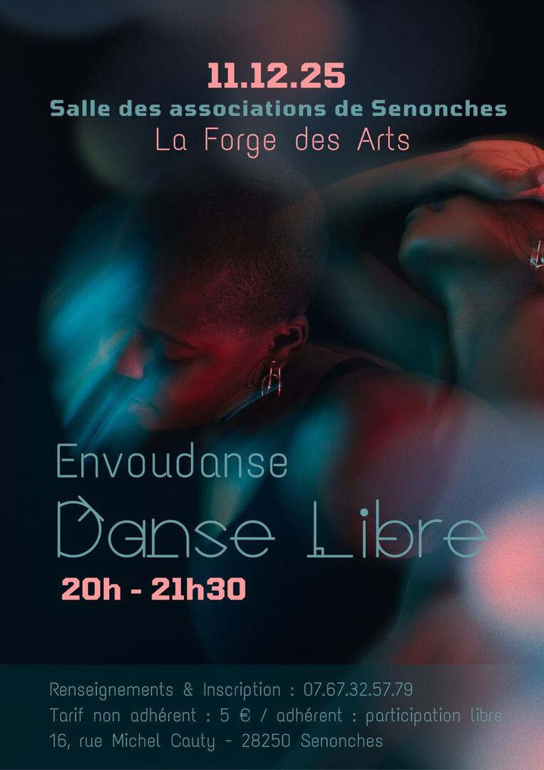 envoudance 11 décembre la forge des arts senonches