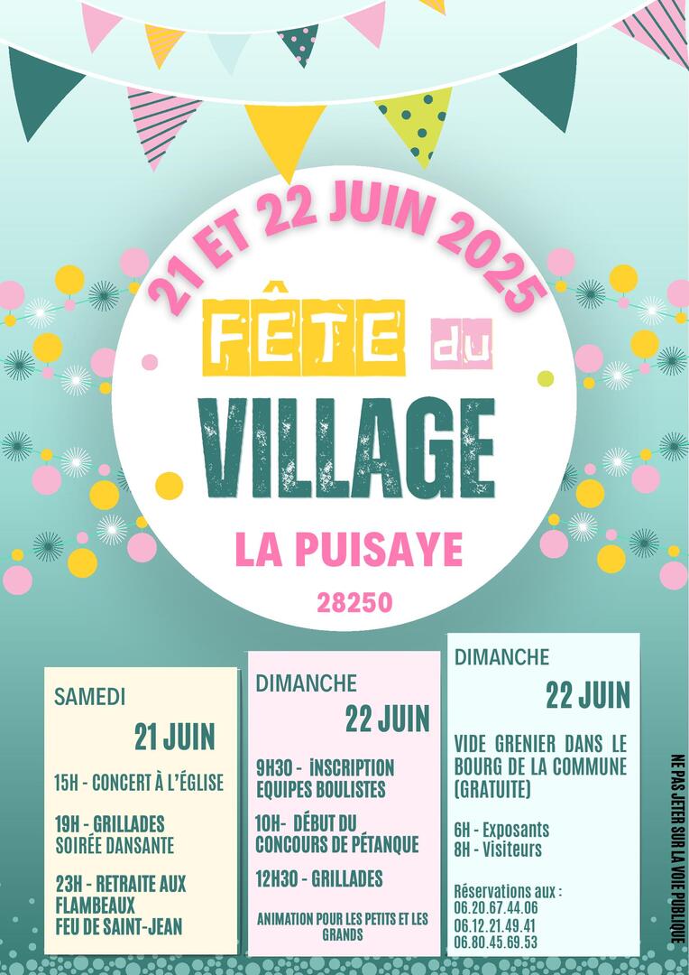 fete du village la puisaye 21 et 22 juin-page-001