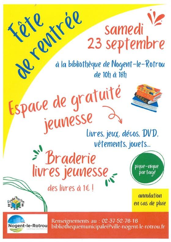 fête rentrée bibliothèque 23 09 2023