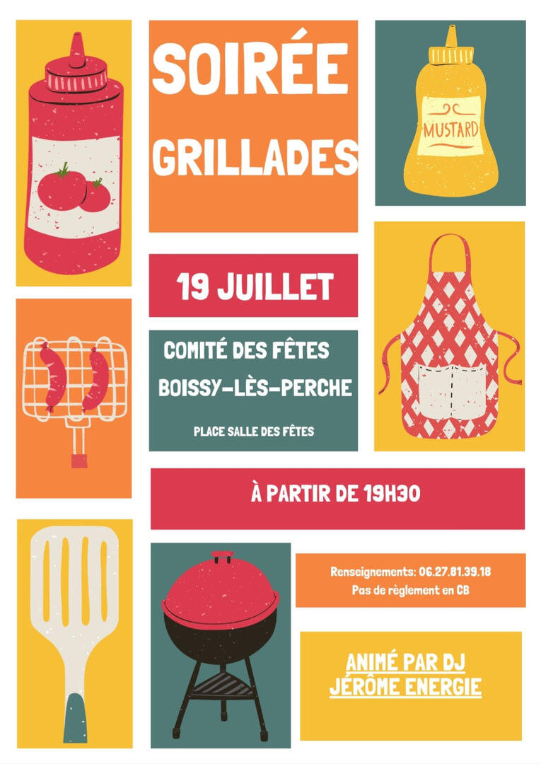 grillades boissy les perche 19 juillet